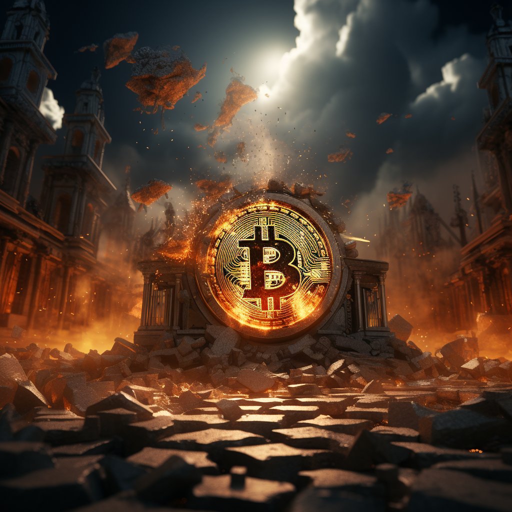 Xung đột Hamas-Israel 💥 khiến giá Bitcoin 📉 lao dốc 30% so với đỉnh.

Nguyên nhân:
- Nhà đầu tư lo ngại bất ổn chính trị toàn cầu 🌎ảnh hưởng kinh tế.
- Chuyển sang các tài sản an toàn hơn 🛡️ so với tiền điện tử. 
- Bitcoin còn non trẻ, dễ lung lay trước