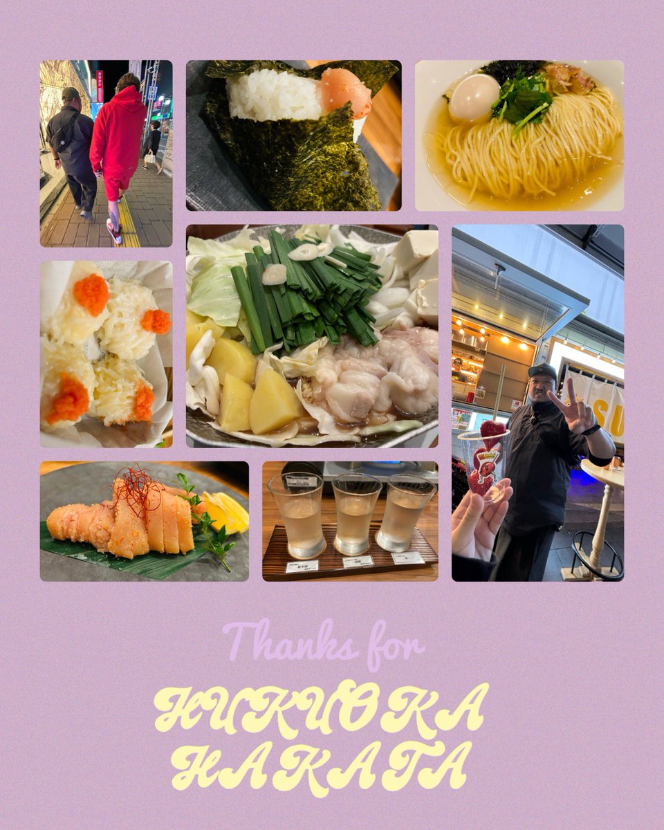 YuuRI_916's tweet photo. グッバイ福岡！！！！！！！！！！👶🫶

昨日は博多でいかちやさしい兄貴達に美味しいところ面白いところたくさん連れてってもらって、今日はG-KONGさんのあのスタジオへいってついにアレしてきた🥺♥️

埼玉→大阪→大分で試合して、最後は福岡で最高の締め！！！！！！！！！！
本当に充実した5日間だった🤩🤩🤩

だいすきな我が家に帰るぜ！！！！
試合で47都道府県全制覇の旅はまだまだ続く😌
たくさんの出会いに感謝🙏✨️
ありがとう！！！！！！！！！！！！！