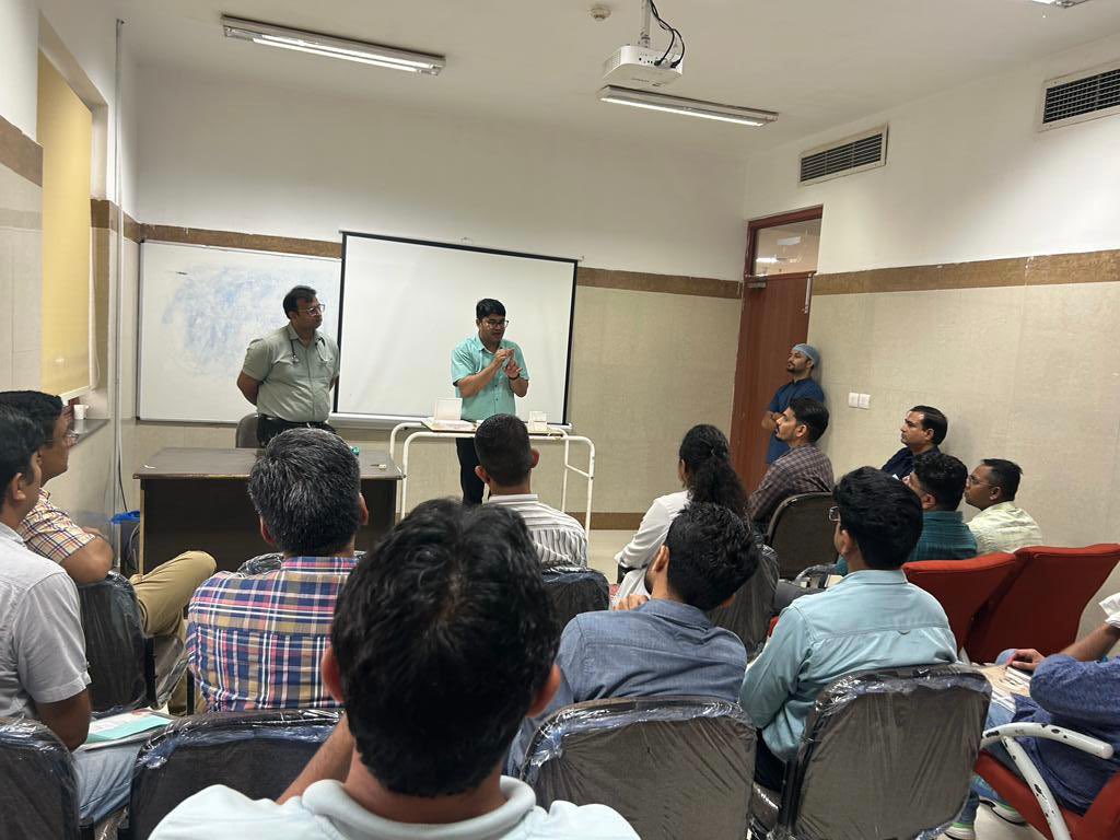 Successfully conducted training session of Medical Officers under ICMR project STEMI ACT- Team Cardiology, AIIMS Jodhpur