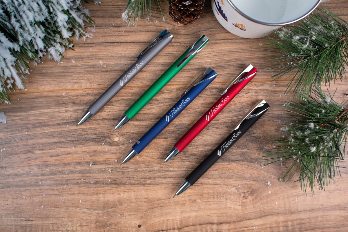 hubpen's tweet photo. Take a festive brand journey with the NEW Trekkie Comfort. This holiday season, elevate your branding with the Trekkie Comfort, a pen that will take your brand on an intergalactic adventure like no other!.

Hub item 637  Check it out at https://t.co/zqtDdZKQkK https://t.co/QPFdcixVbY