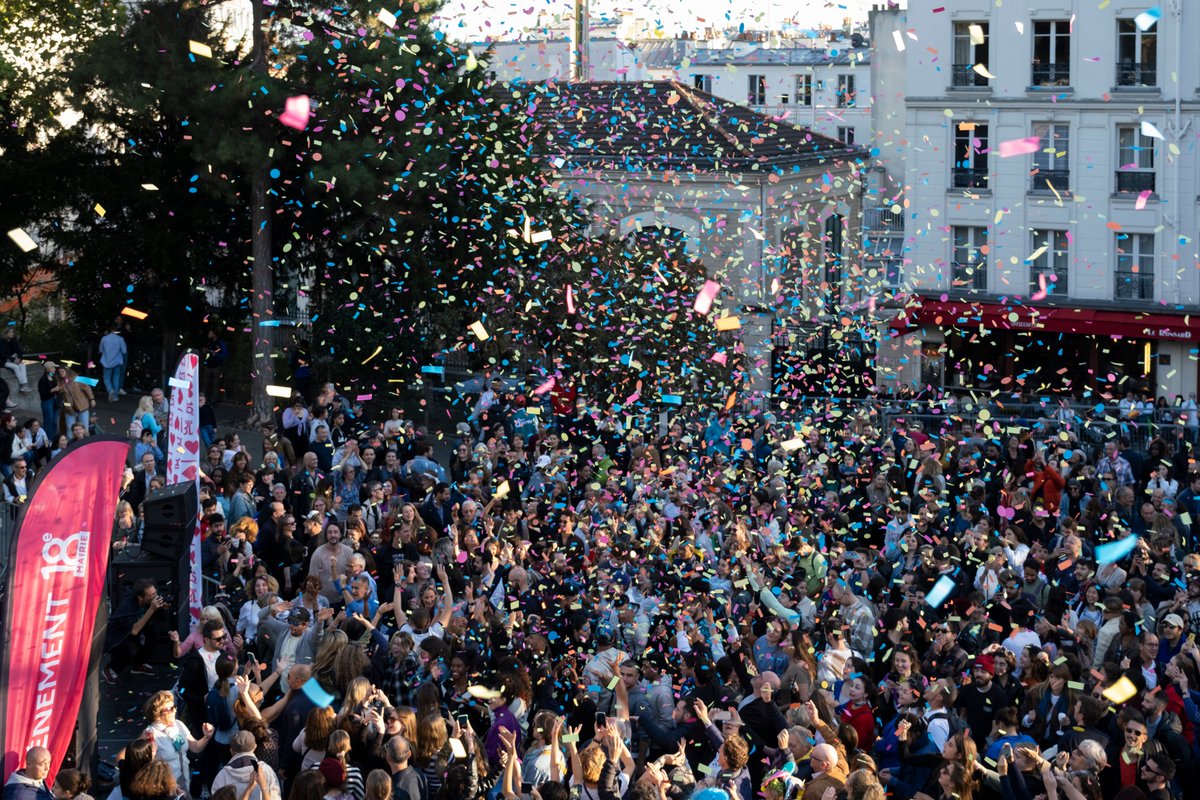 Afin de clôturer cette 90e édition comme il se doit, la <a href="/FDVMontmartre/">Fête des Vendanges de Montmartre</a>, vous invite à son Super Bal ! Rendez-vous demain à à 16h30 au square Louise Michel 🎶🌳
Le DJ Thierry Lecamp donnera le coup d'envoi avec une playlist musicale rythmique et sportive ⬇
fetedesvendangesdemontmartre.com/evenement/le-s…