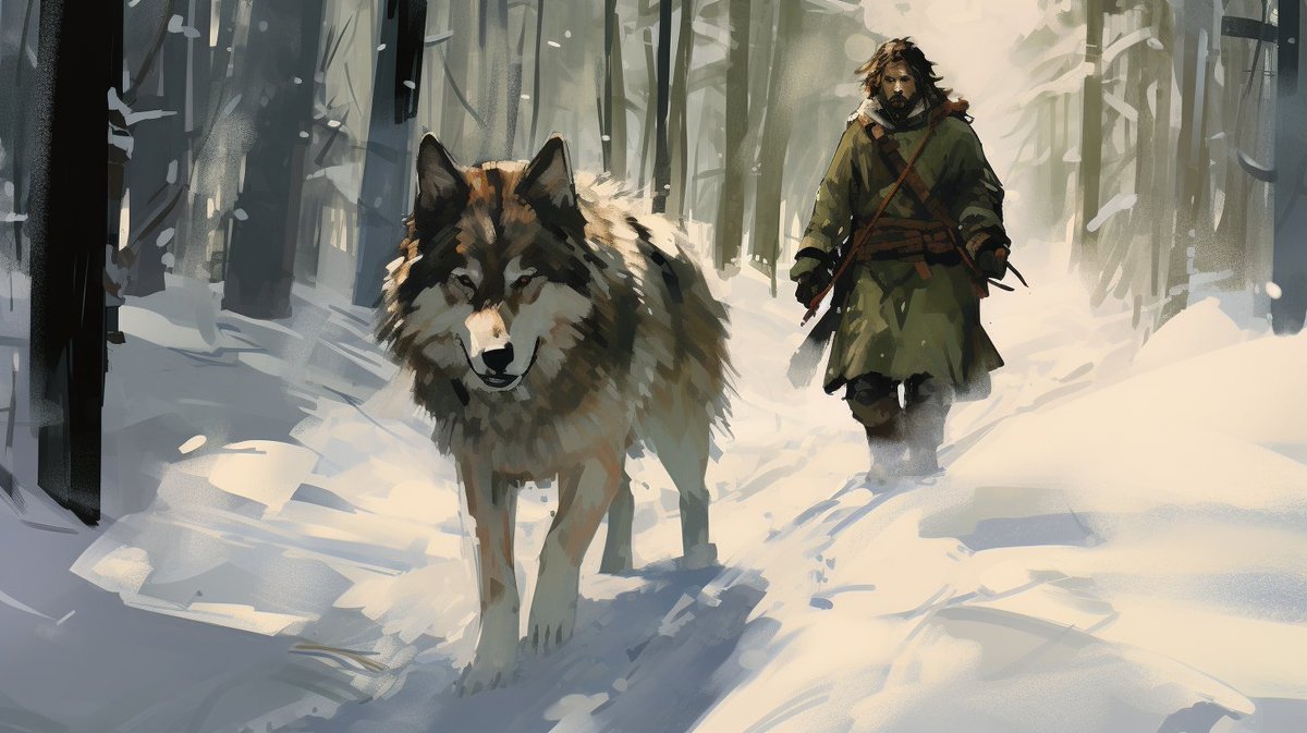 New art every day, subscribe!
#fantasy #fantasyart #viking #vikings #ai #aiart #midjourney #wolf #winter #forest