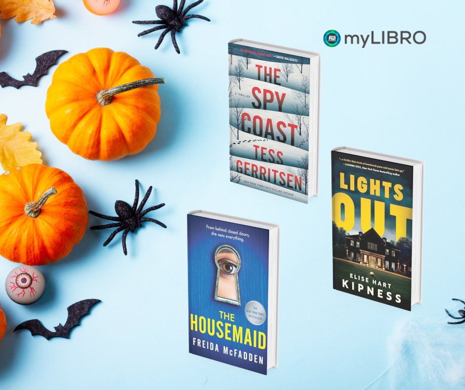 MyLibro's tweet image. 🎃 Dive into spine-chilling suspense this Halloween season! 

Unveil mysteries, face your fears, and embrace the thrill with these three gripping thrillers. 

Prepare for sleepless nights! Borrow your next Thriller through myLIBRO today!📚👻 #HalloweenThrills #SpookyReads
