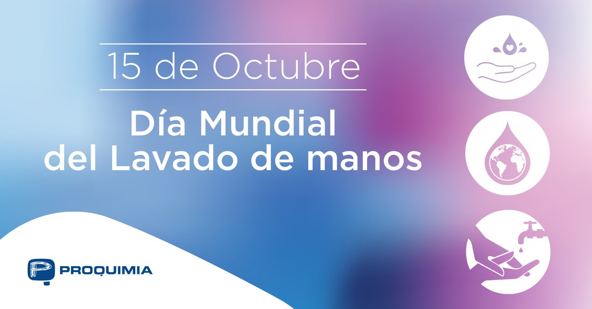 Un gesto tan simple como lavarse las manos con agua y jabón previene la propagación de infecciones
Hoy #DíaMundialDelLavadoDeManos queremos recordar la importancia de este pequeño gesto, clave para la prevención de enfermedades y evitar millones de muertos proquimia.com/vitahandcare