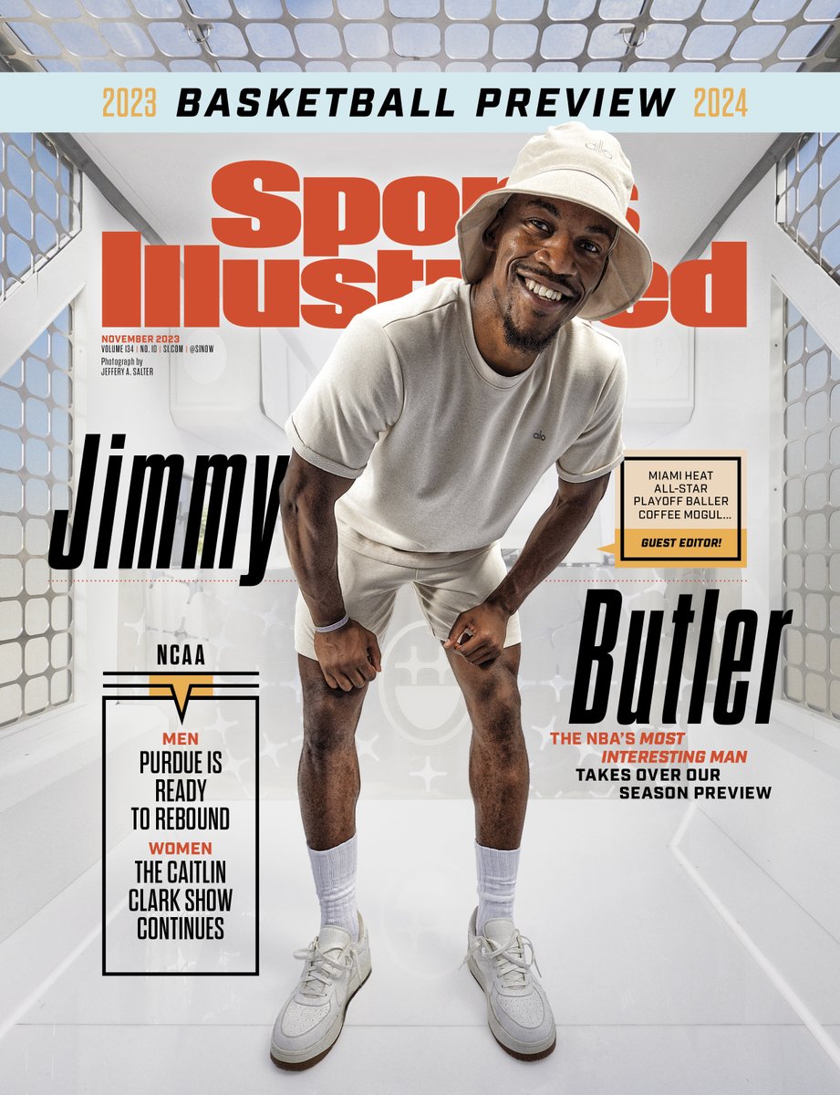 Jimmy Butler is the NBA’s most interesting man—and the guest editor for our NBA Season Preview Issue 🔥🏀☕️ 📸 @Jefferysalter