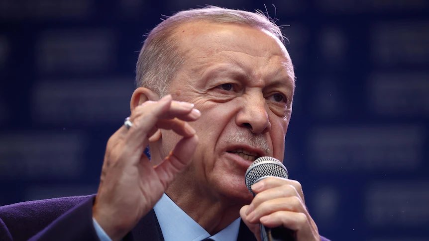 🇹🇷🇮🇱 Erdogan: “Any war that depends on cutting off water, electricity, and roads, and destroying infrastructure, places of worship, and schools is called a massacre.”