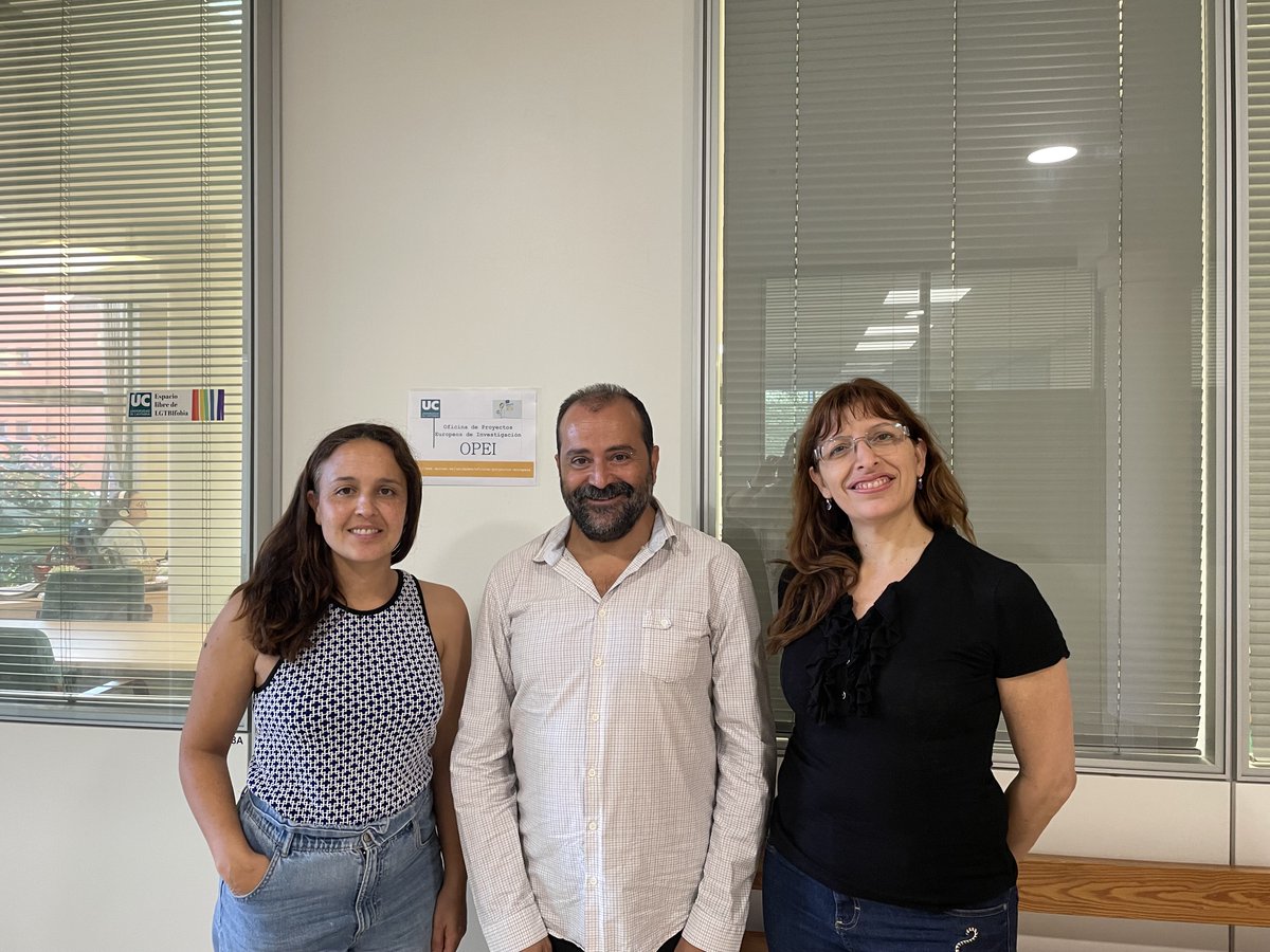 CELISE_Project's tweet photo. The researcher Maria Teresita Benzzo from @UnlFich
@UNLitoral doing a secondment at @unican with @CozAlberto and @LlanoAstuy. Here you can see the meeting with the International and European Project Office @MSCActions @EU_Commission @REA_research
@EU_H2020 #Horizon2020 #MSCA_RISE https://t.co/FTzpGW0ohe