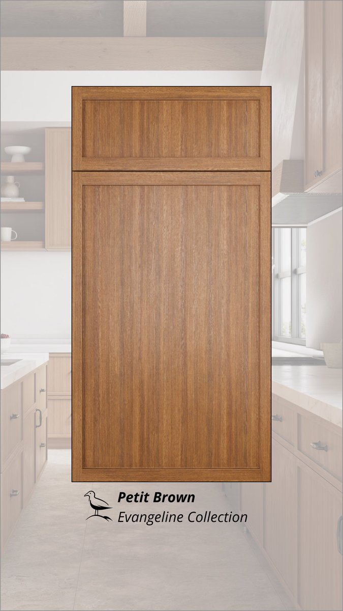 Crafted with precision and attention to detail, “Petit Brown” blends the classic shaker aesthetic with a touch of modern elegance, making it the perfect addition to our latest cabinet collection, “Evangeline”.

#seagullcabinets #kitchen #kitchendesign #halifax #cabinetdesign