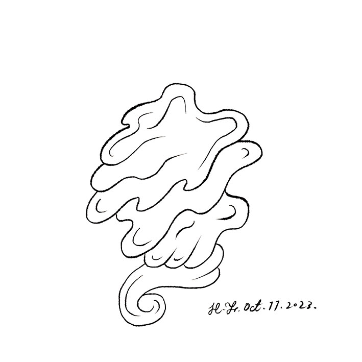 今日の一枚No.252(No.4332)23/10/11 「フォルムにはこだわりがあります」