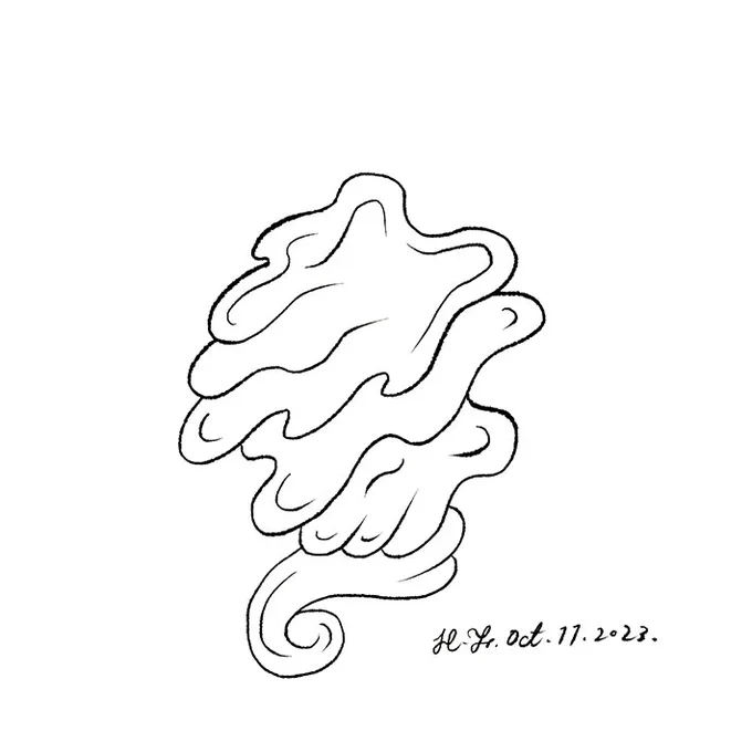 今日の一枚No.252(No.4332)23/10/11 「フォルムにはこだわりがあります」