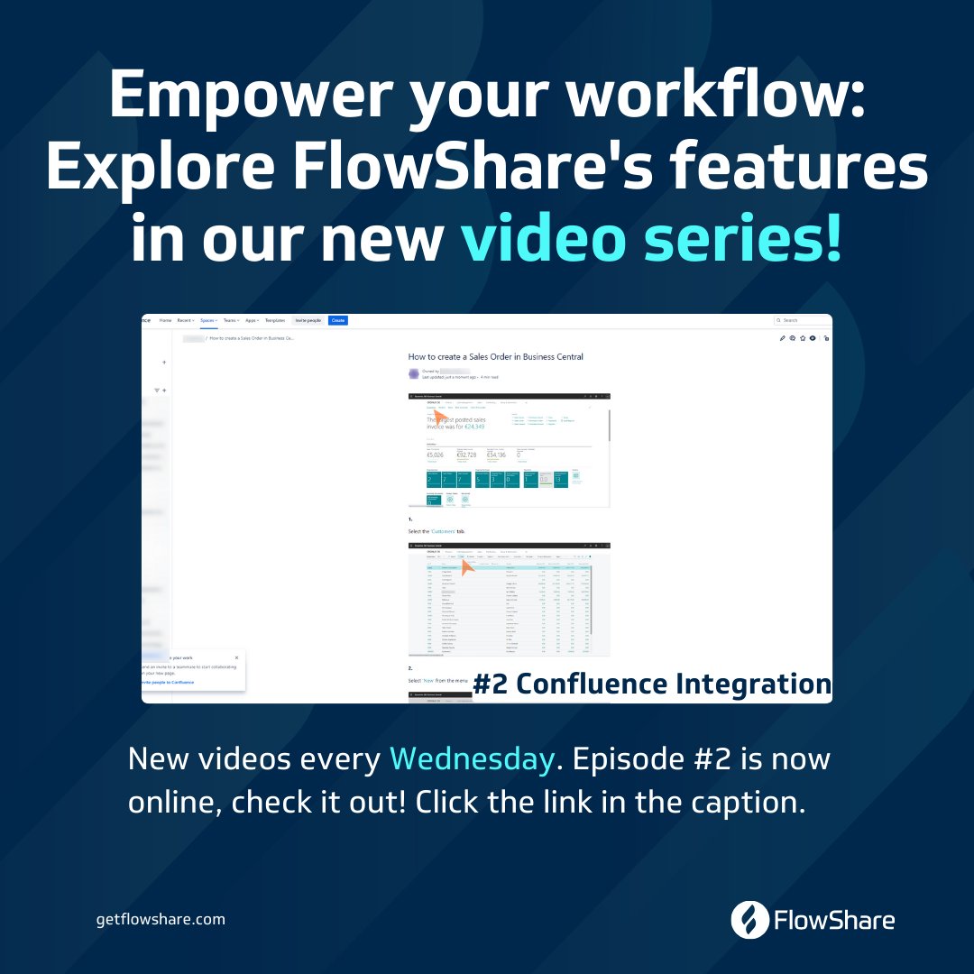 GetFlowShare's tweet photo. 🚀 Exciting update from FlowShare! Now seamlessly integrate with Confluence & upload Flows directly to enhance your documentation and collaboration! Dive into our new video for all the details: https://t.co/kS2RGhdyDk
#FlowShare #Confluence #Atlassian #TechWednesday https://t.co/peegg62EEg