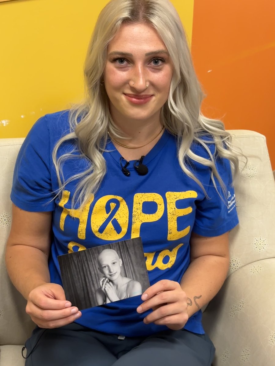 PeytonChildrens's tweet photo. Several associates at Ascension St. Vincent Hospital and Peyton Manning Children's Hospital are childhood cancer survivors. Today, their stories inspire the patients they now care for at the same hospital where they received treatment. More from @WTHRcom: https://t.co/oZi4wquDsq https://t.co/J9NToSRhQ7