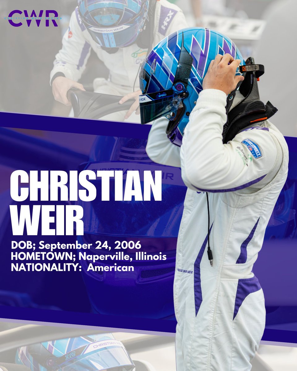 Christian Weir Racing; Chasing dreams one race at a time!

#ChristianWeir / #ChristianWeirRacing
