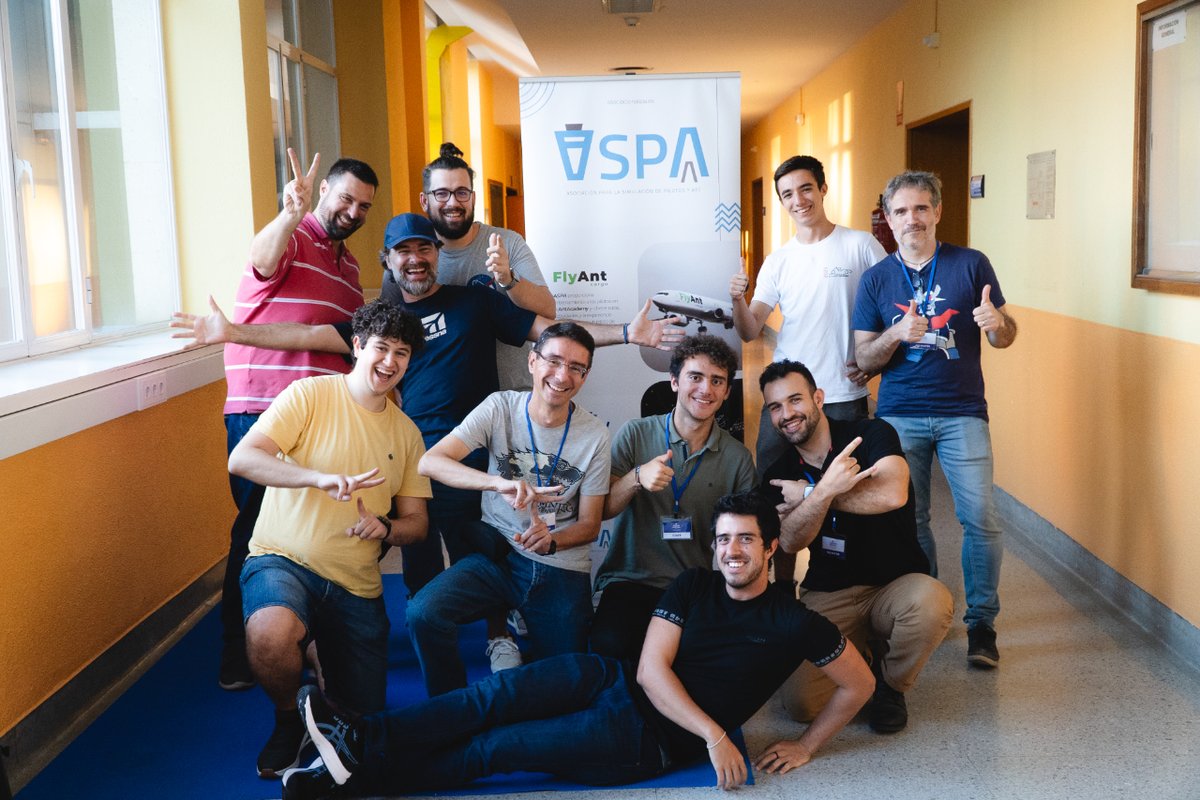 flyantcargova's tweet photo. Gracias a la organización del Madrid Air Sim Meeting por habernos acogido este fin de semana. Ha sido una experiencia indescriptible juntarnos, aprender y poner cara a muchas personas con las que compartimos la pasión por volar. ¡Nos vemos en 2024! @AirSimMeeting 

#MASM #FlyAnt https://t.co/dJO93r12Oe