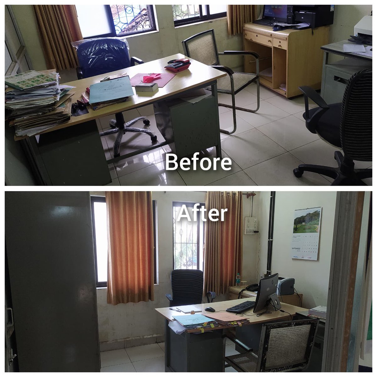 As part of Swachhta Campaign 3.0, CGST & Central Ex. , Palghar Commissionerate undertook the activity of cleanliness in office premise . #specialcampaign3.0 @DARPG_GoI @FinMinIndia @nsitharamanoffc @officeofPCM @PIBMumbai