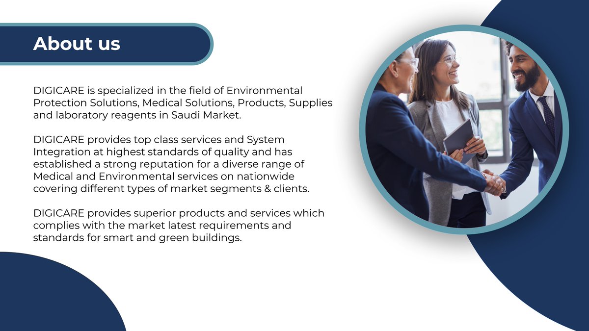 ديجيكير متخصصة في مجال حلول حماية البيئة والحلول الطبية والمنتجات والمستلزمات والكواشف المخبرية في السوق السعودي.
#Hygiene #Digicare #Protection #حماية
#جراثيم
