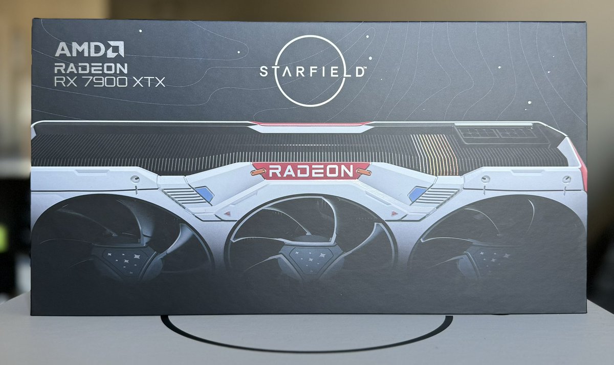 JuiceHead33's tweet photo. Look what just showed up ๐
Gonna use this to test out FSR more extensively in @StarfieldGame, thanks @AMD!
#AMDPartner #GameOnAMD https://t.co/jrkMg9xAJY