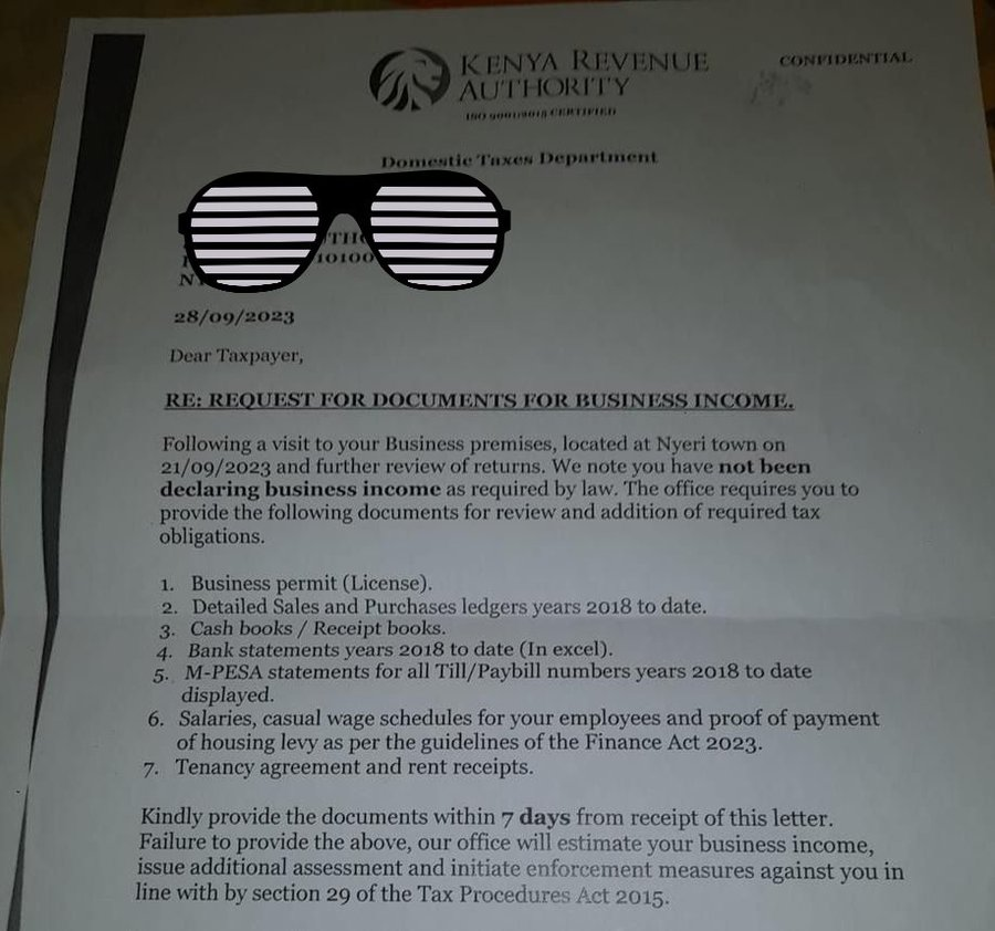 MwangoCapital's tweet photo. You need to keep clear records of documents. 

KRA can come for them, 

[Pic: @mytradesignals] #KRAMtaani https://t.co/ofB9XKG3Wa