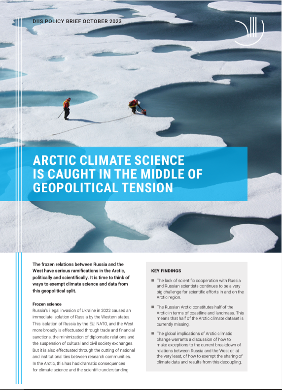 Lin Alexandra Mortensgaard (@linmortensgaard) on Twitter photo New policy brief: Considering the global ramifications of 'Arctic' climatic change & ecosystem degradation, we may have to start thinking about how to exempt climate science & data sharing from the current geopolitical split <a href="/diisdk/">DIIS Denmark</a> <a href="/GlobalViewsDIIS/">Global Security and Worldviews</a> diis.dk/en/research/ar… New policy brief: Considering the global ramifications of 'Arctic' climatic change & ecosystem degradation, we may have to start thinking about how to exempt climate science & data sharing from the current geopolitical split <a href="/diisdk/">DIIS Denmark</a> <a href="/GlobalViewsDIIS/">Global Security and Worldviews</a> diis.dk/en/research/ar…
