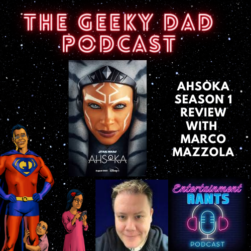 geekydadpodcast's tweet photo. We deep dive into this season of #Ahsoka with special guest, Marco Mazzola of @entertainrants If you're a #StarWars #Dad this is the perfect podcast for you to listen with the kids.
#PodNation #ahsokaspoilers #Kidcasts #GeekDad
https://t.co/Tb23PFWIyb https://t.co/JFVreGVqQL