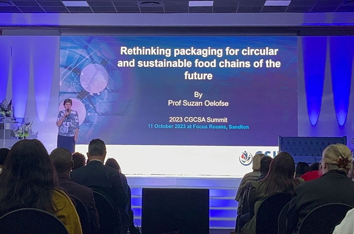 What does the future of packaging look like?

Is just not sure of what the future looks like. Packaging and overpacking is a problem. During Covid-19 pandemic there was a shift for more packaging. - Prof Oelofse.

#CGCSASUMMIT2023 #CreatingConnections #BuildingBridges #Together