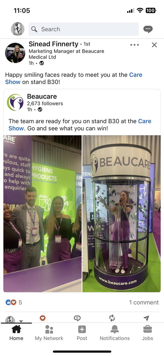 Uniqueideasuk's tweet image. Very busy @BeaucareMedical @CareShow #CareShow2023 Look at the queues to play the Cyclone Game. We manufacture Marketing Attractions that DO