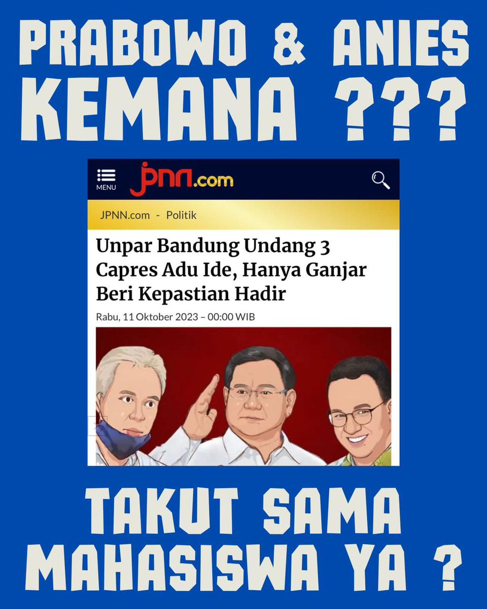 Nah... kemana mereka berdua ? 🤪