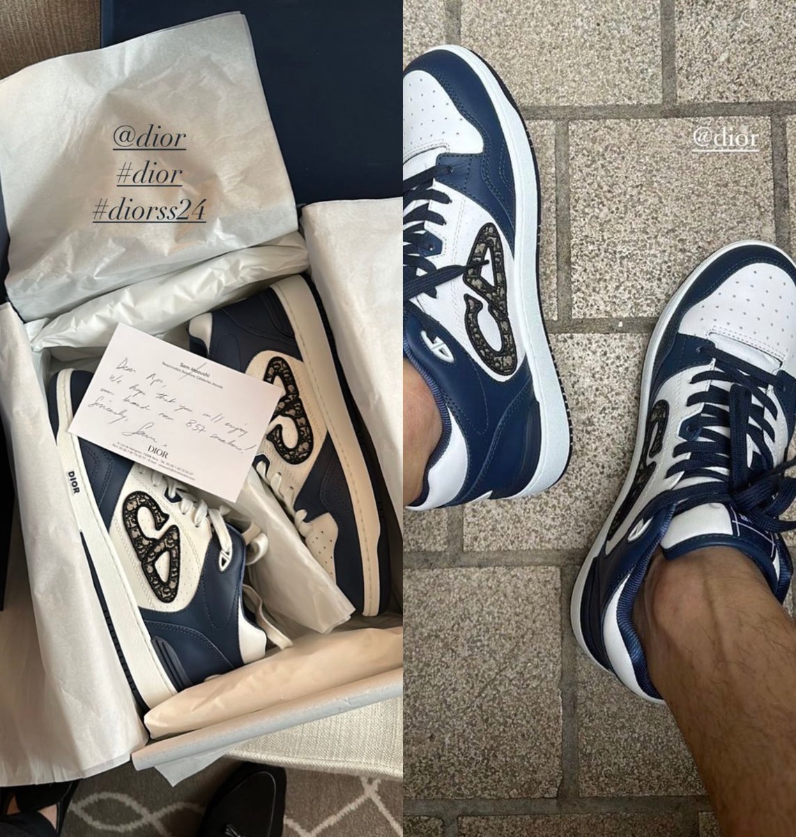 FallForApo's tweet photo. Apo Nattawin got blue B57 Sneaker of Dior Spring 2024 . Looking forward to seeing Apo wears more color of #B57
DIOR WITH NATTAWIN
@Nnattawin1 @Dior
#Nnattawin #Dior #Diorsneaker https://t.co/8Cjtdv1tMP