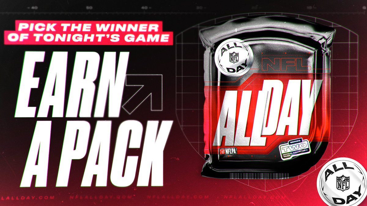 Michael67591871's tweet photo. NFL ALL DAY’s Playbook is the newest addition to your weekly routine.

Follow the game
Collect epic NFL Moments 
Get rewarded

Try out @NFLALLDAY today – pick the😎😎😎😎 #FutureofFootball #NFLCombine #NFLDraft? #Football247 #PITvsTB #WatchusPlay  
Original: NFL https://t.co/bje0NkGtKE