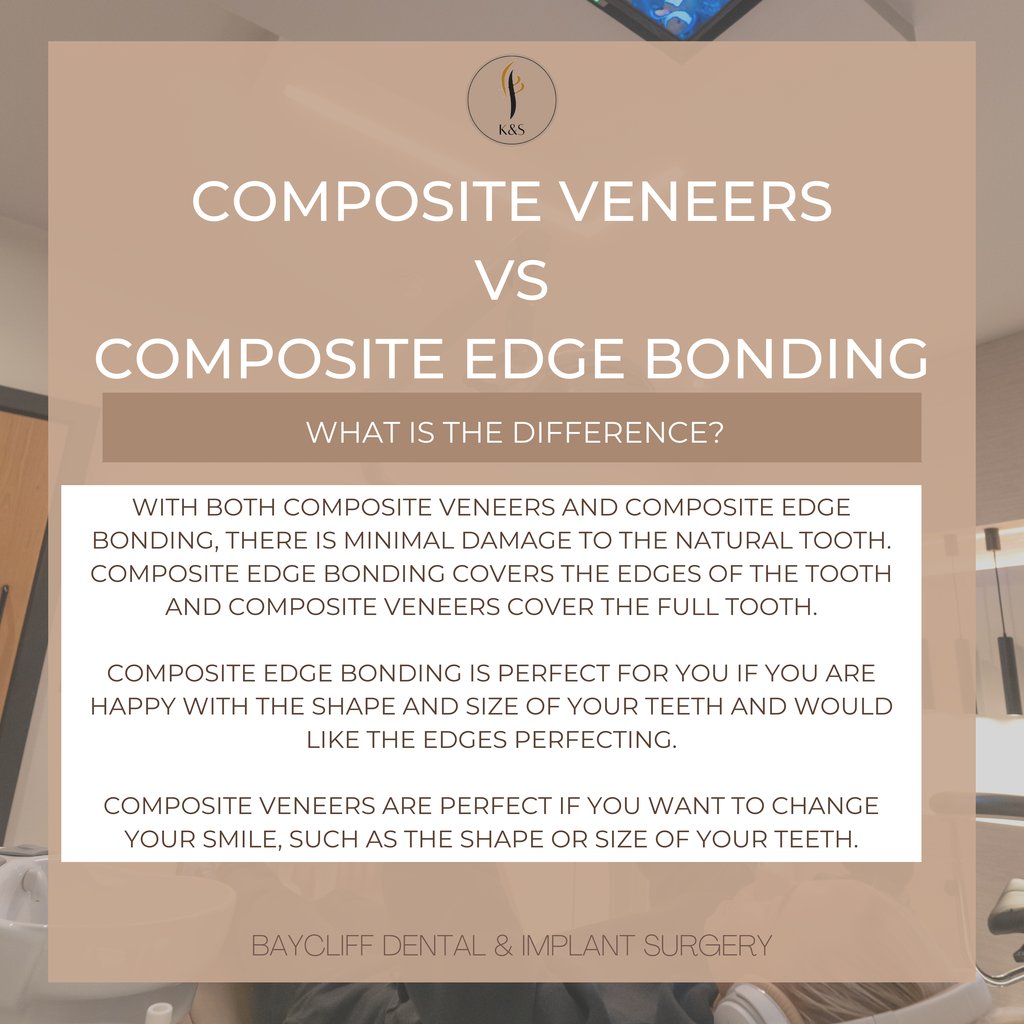 Composite Veneers vs Composite Edge Bonding 😁

How to book ⬇️

📞Call us on 0151 228 2200
📧Email us at reception@baycliffdentalsurgery.co.uk
📲Send us a direct message

.

#compositeveneers #smilemakeover #smiletransformation #compositebondingsmilemakeover