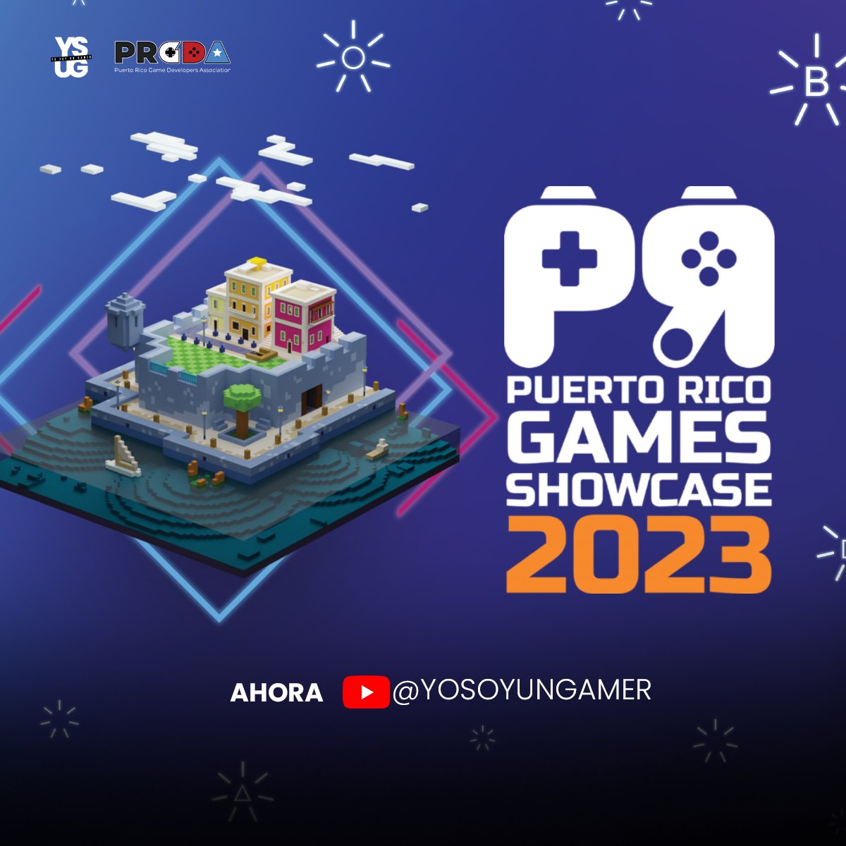 YoSoyUnGamerTW's tweet photo. No te pierdas del estreno del Puerto Rico Games Showcase. Eche un vistazo a sus últimos proyectos hechos aquí en Puerto Rico.
Este showcase es gracias a una colaboración con el @prgamedevs #PRGS23
https://t.co/MSlL7fkOzF https://t.co/mPF3AAHtJj
