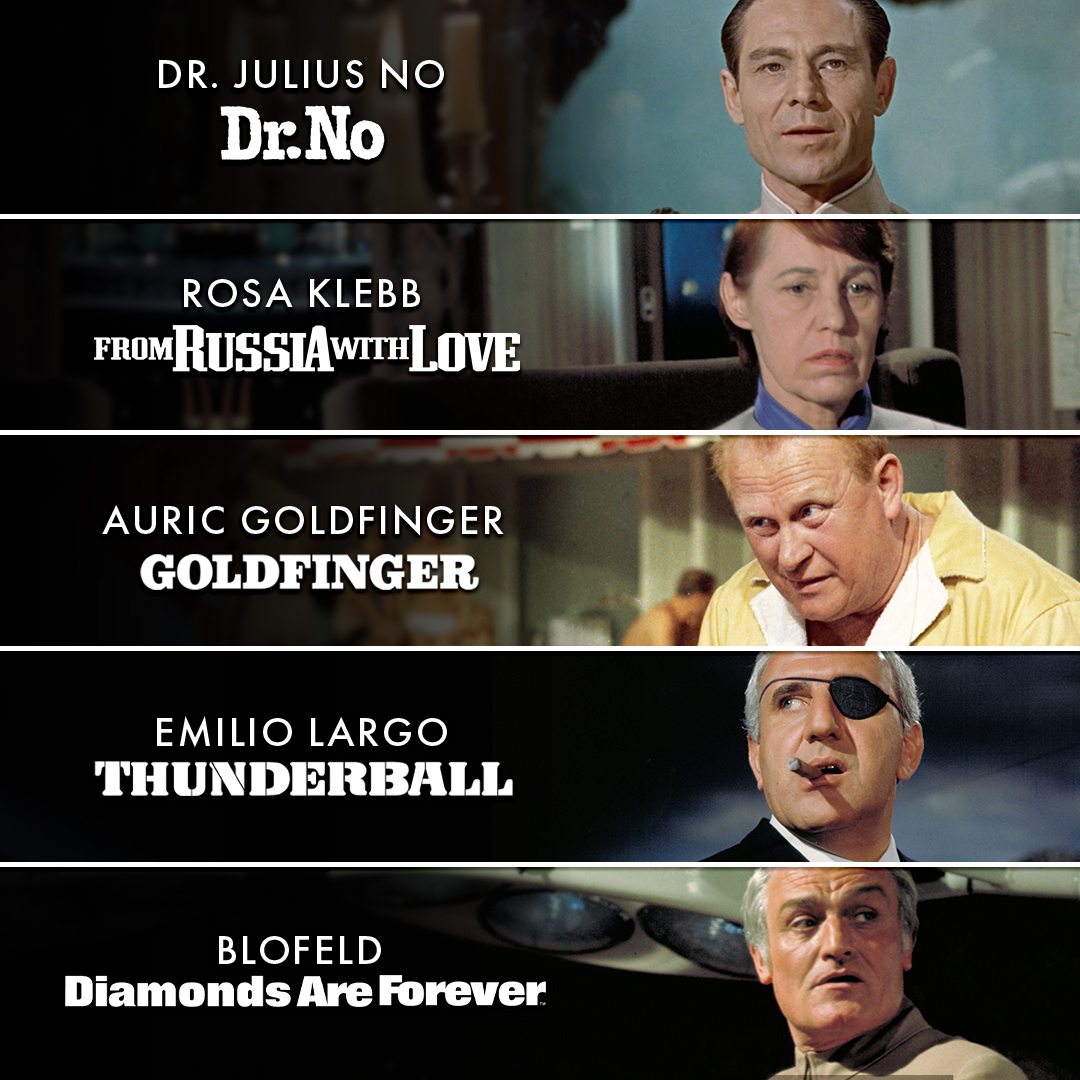 Sean Connery’s 007 took on these memorable villains – who’s the deadliest?