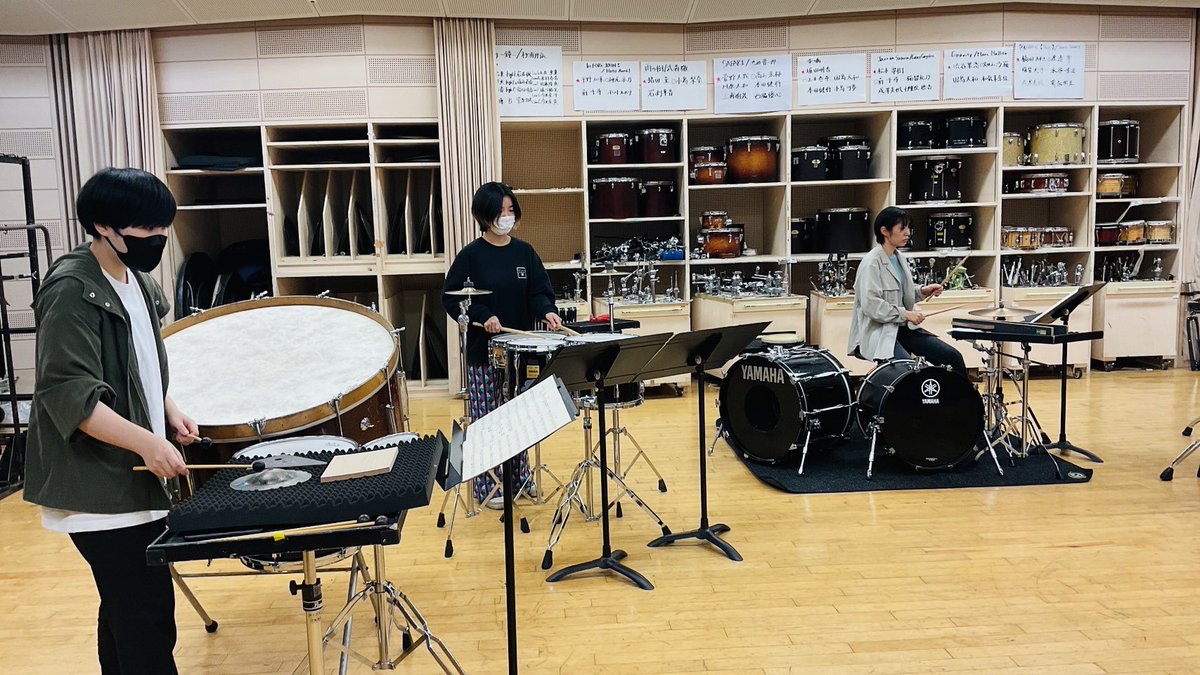 国立音楽大学 打楽器研究室 tweet media