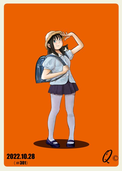 過去絵修正した😅
🎒 