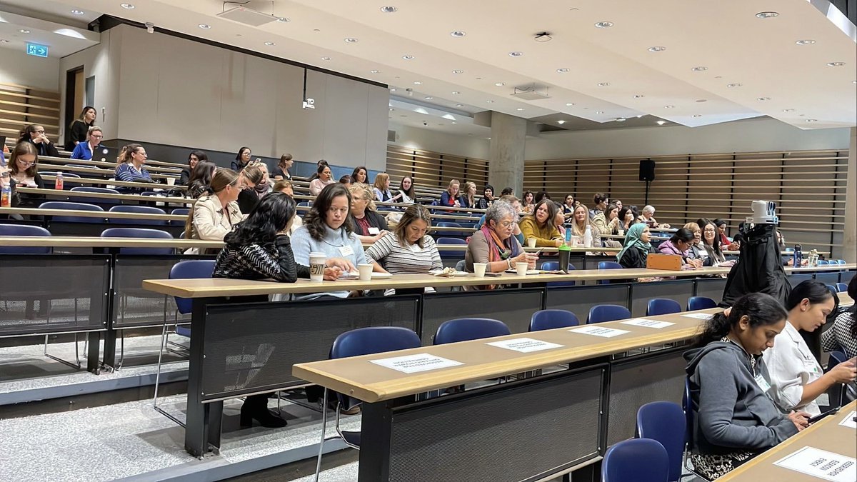 ontariotech_u's tweet photo. We're kicking off Ontario Tech's fifth-annual #WomenForSTEM summit this morning!
We're so grateful to have so many industry and business leaders, partners, faculty, alumnae and students with us as we explore allyship and disrupting bias. https://t.co/uxkRr5llD3