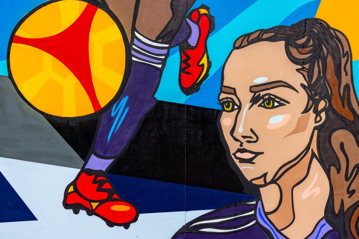 molly_hankinson's tweet image. My mural with @buildhollywood for the Scottish FA! To celebrate the power of #WomenInSport, and promote the national women's team's current and upcoming matches ✊⚽️❤️💥

@ScotlandNT
@ThinkAlt_Agency 
📸 Spectacle Glasgow

#SWNT #EqualityInSport #Scotland #Football