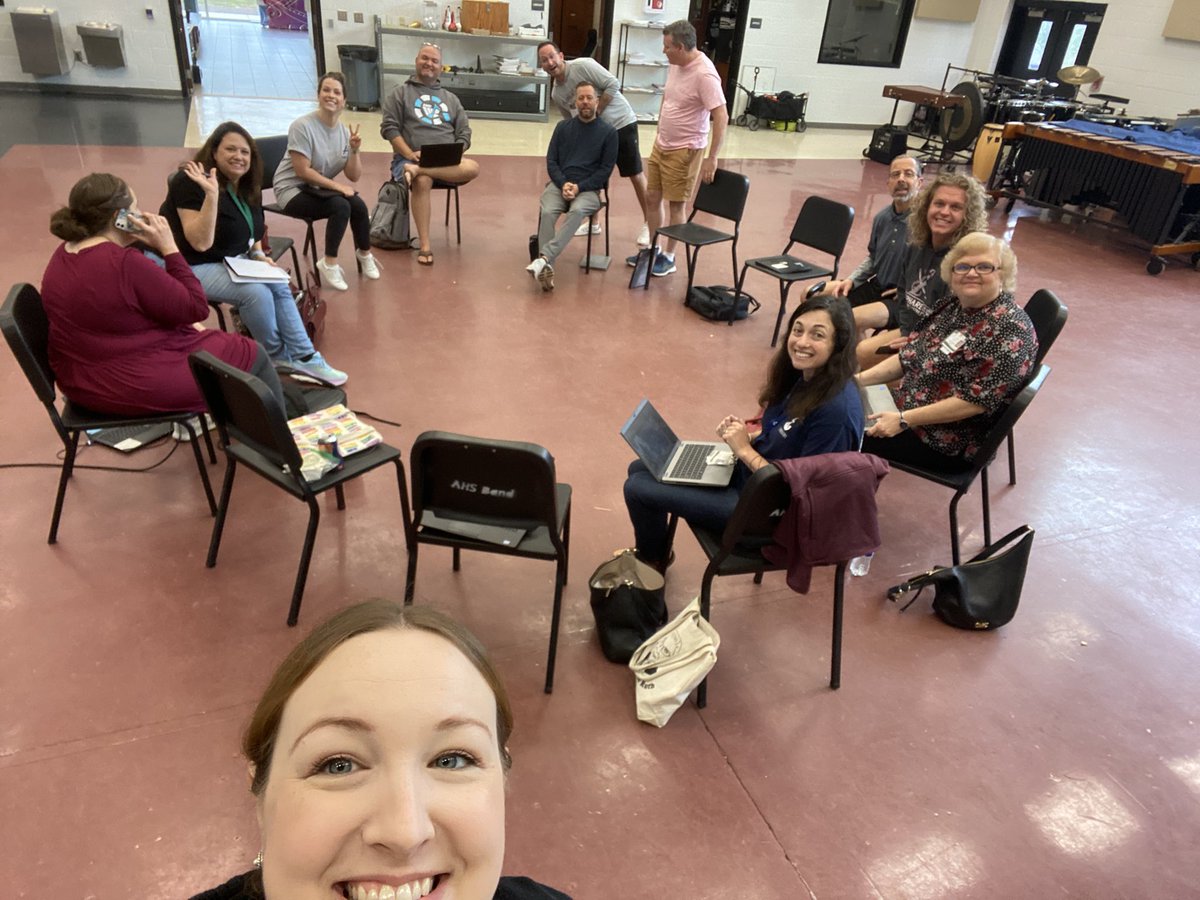 So thankful for a day to vertically collaborate with Alpharetta cluster music programs! This is SO beneficial to our students helping them always #choosemusic! <a href="/koperniak/">Matt Koperniak</a> <a href="/NPESprincipal/">Amy Booms Lemons</a> <a href="/FultonZone7/">Dr. Crumbley</a> <a href="/greatdaymrsk/">Allison Kummerfeldt</a> <a href="/lwesprincipal/">Julie Morris</a> @WBMSprincipal <a href="/WBMSChorus/">WBMS Chorus</a> <a href="/Scheifflee_AHS/">Michael Scheifflee</a>