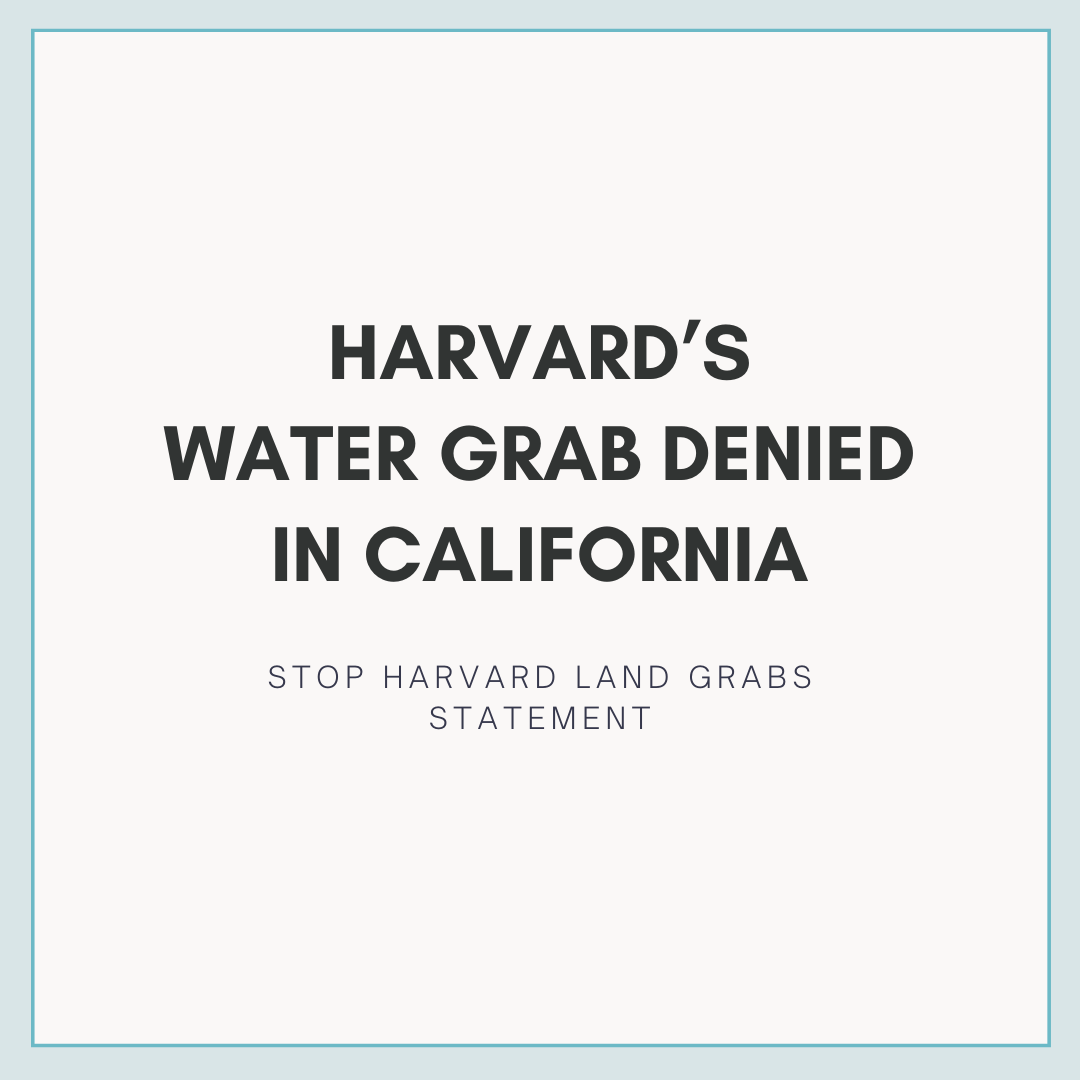 Stop Harvard Land Grabs tweet media