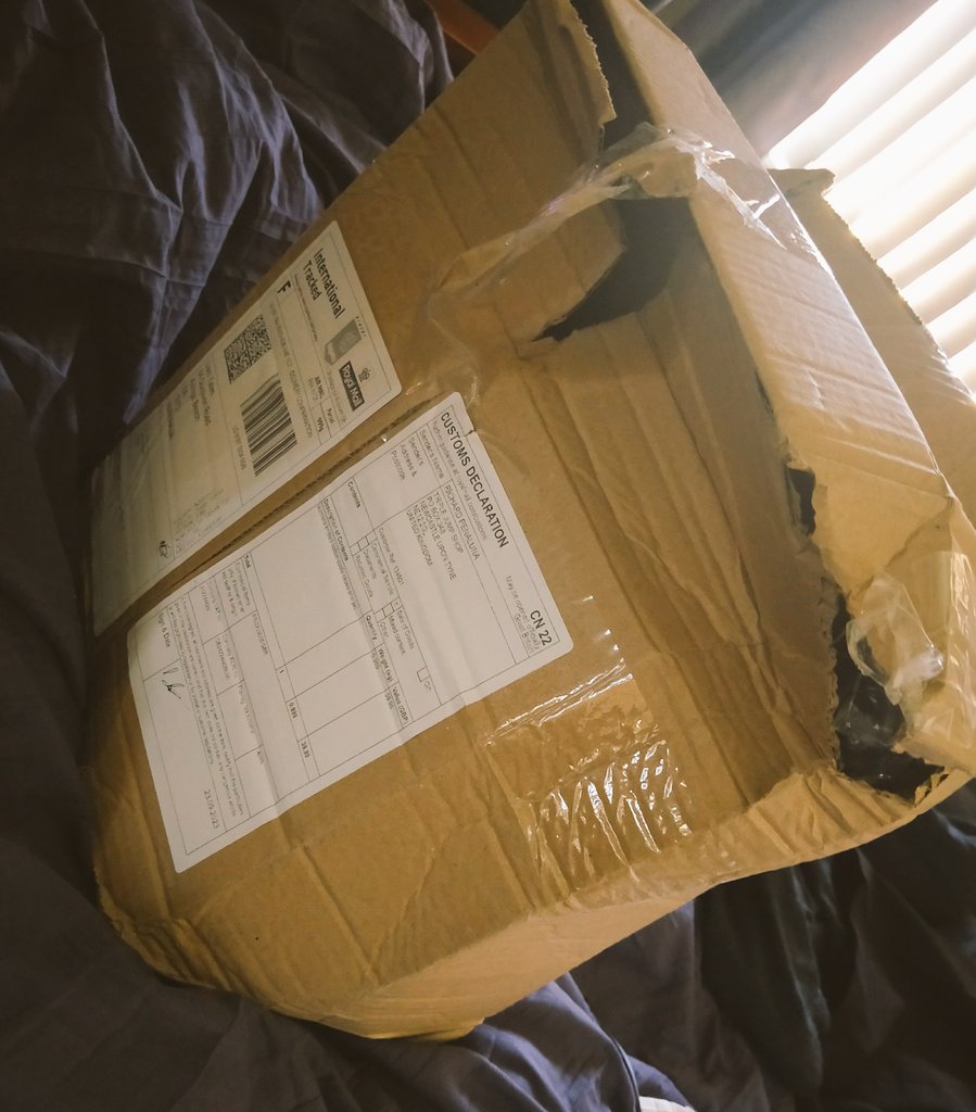 VariantLY_11's tweet photo. Oh yeah, here we go, MERCH TI-wait... is there some sort of Rogue Warrior possibly named Richard "Dick" Marcinko handling packages for @TripleJumpShop now?   

Anyway MERCH TIME! Truly it's never been a more exciting time to be a gamer or to own a new hoodie! https://t.co/9G6LB0MlD7