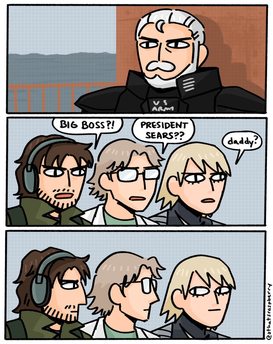 what? he is 😐 #mgs