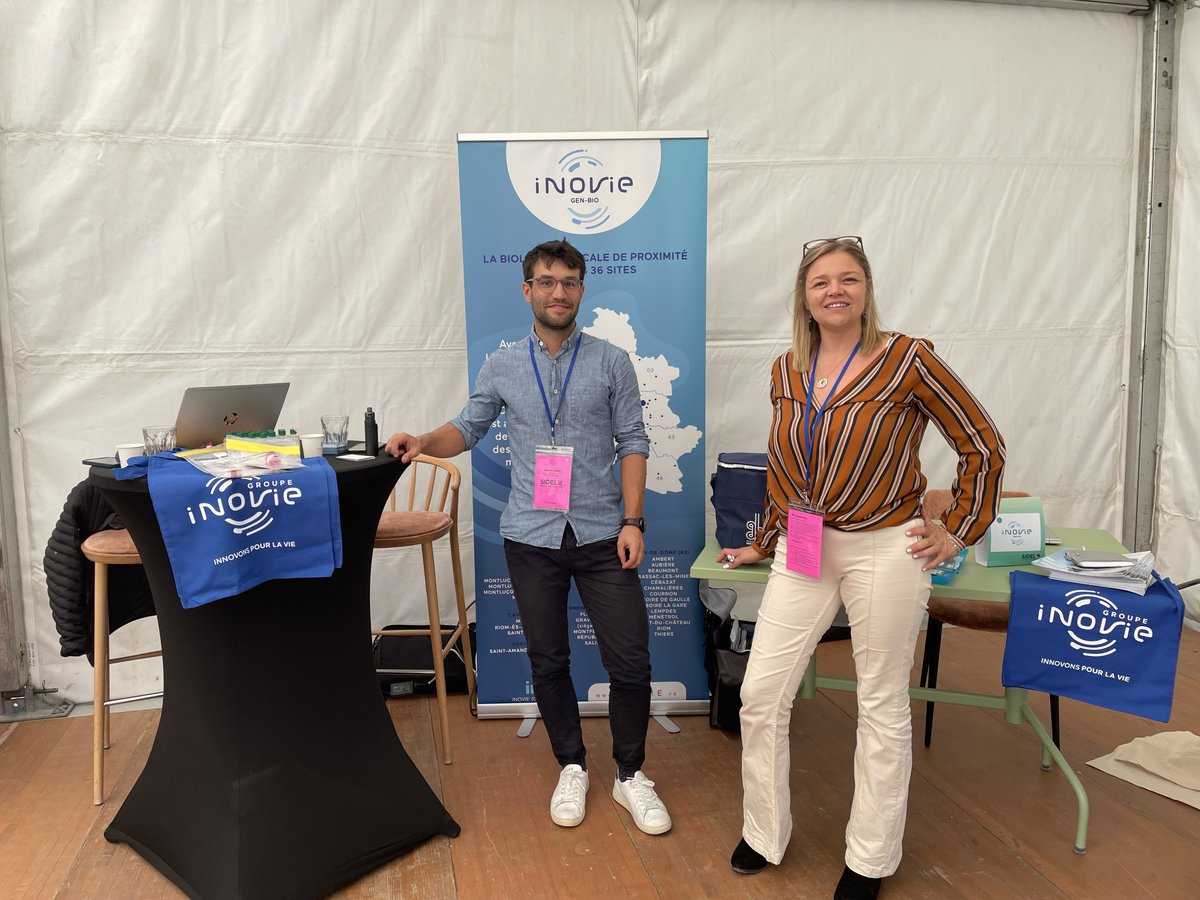 💼 Le Salon Professionnel des #Infirmiers #Libéraux a donné rendez-vous aux IDEL au Sporting Club de Bellerive sur Allier.
👥 INOVIE GEN-BIO a présenté ses #services aux Infirmiers libéraux : bioserveur infirmier, Inovie #PAD, #Cofidoc Mobility et les futurs tubes pré-code barrés