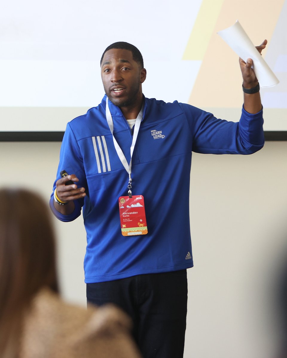 NCAA's tweet photo. The Career in Sports Forum Facilitator application is now OPEN! Join us as we support and propel our student-athletes into their careers in athletics! 🚀

#NCAALearnLead | https://t.co/25ApDc1qx0 https://t.co/5AeBJutSvl