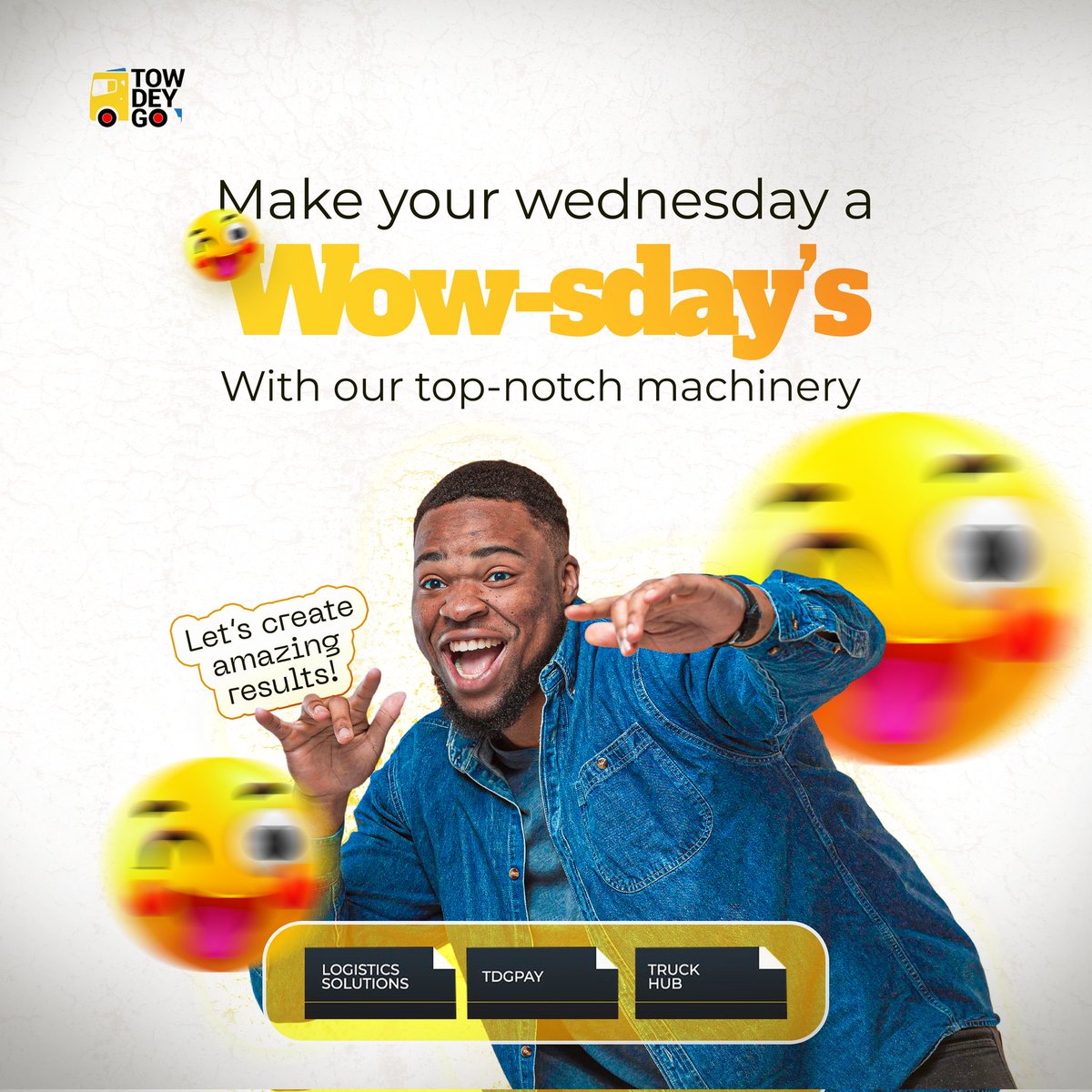 tdgsystems's tweet image. Turn your Wednesday into a 'Wow-sday' with our top-notch machinery. We're here to help you achieve amazing results in your construction endeavors.

 #WowWednesday #ConstructionMagic