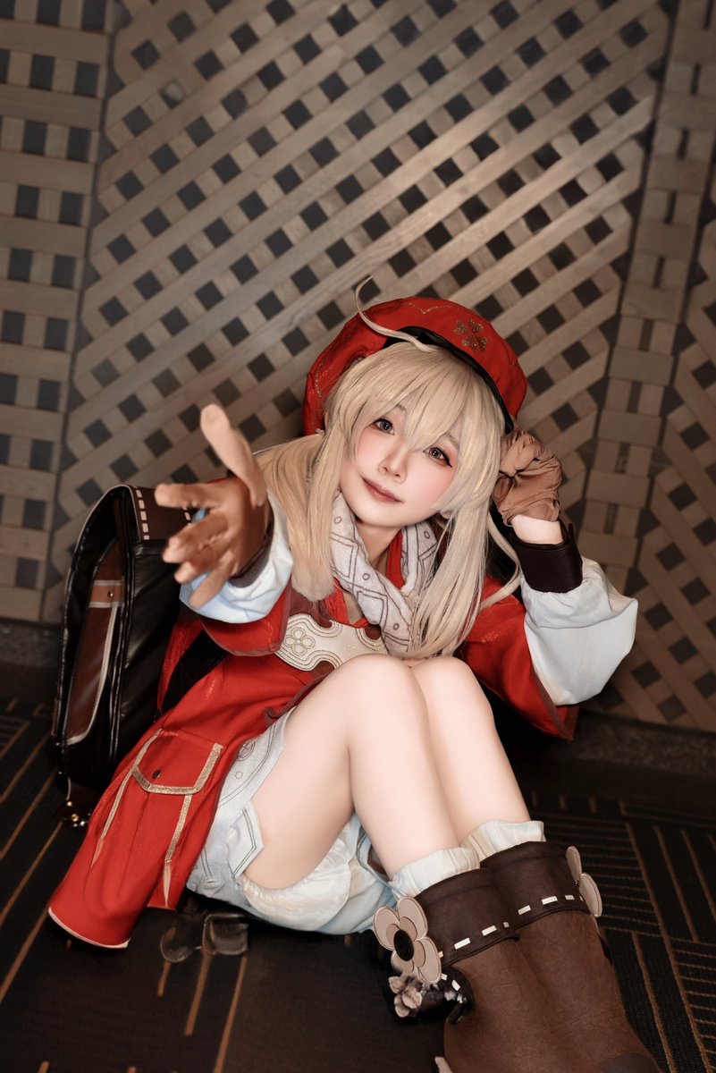 Photo_Tsai's tweet photo. Character： クレー | 原神
Cosplayer：@mamiya_cos

☆★━━━━━━━━━━━━━━━━━★☆
　　次の大冒険は、あなたも一緒に来てね！
　　　　　　　　約束だよ！
☆★━━━━━━━━━━━━━━━━━★☆

#アコスタ #アコスタ幕張
#クレー #可莉 #Klee
#原神 #Genshin #GenshinImpact