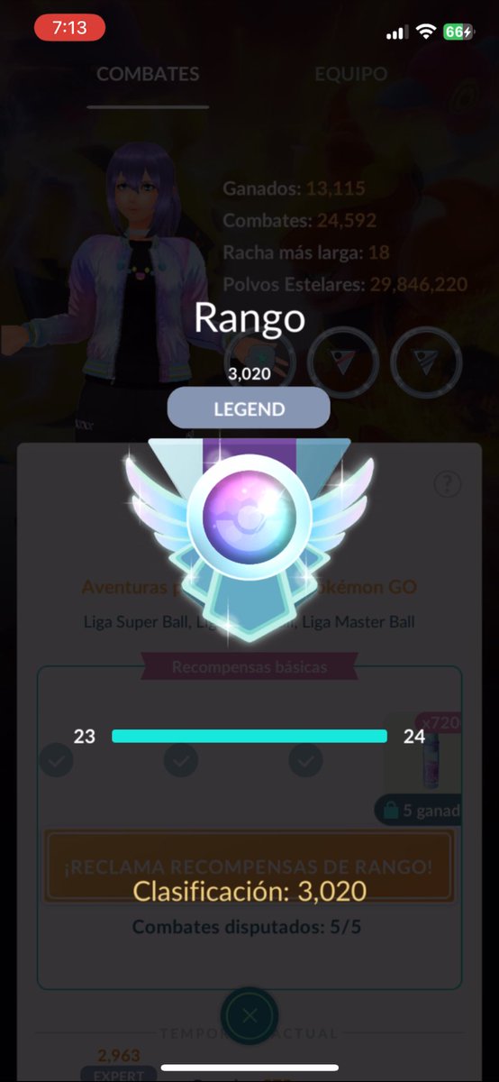 RedHunterDVA11's tweet photo. Después de muchos sube y bajas (pero mas bajadas que subidas) se logró finalmente la subida de esta temporada🫡🫡
#pkgo #PokemonGO #PokemonGOApp #gobattleleague #GBL #PokemonGOfriends https://t.co/6RVerlZXWO