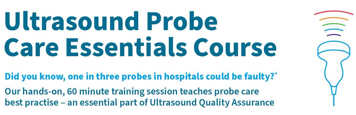 QaUltrasound's tweet photo. Did you know, one in three probes in hospitals could be faulty?  Our hands-on, 60 minute training session demonstrates this essential part of #Ultrasound Quality Assurance. Find out more here: https://t.co/pz93pk0FtE…  CPD accredited #POCUS #Medicaldevices #sonography #MUAM https://t.co/QWgPiqyvFc