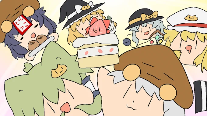 #こちの絵 お誕生日おめでとうだわさ