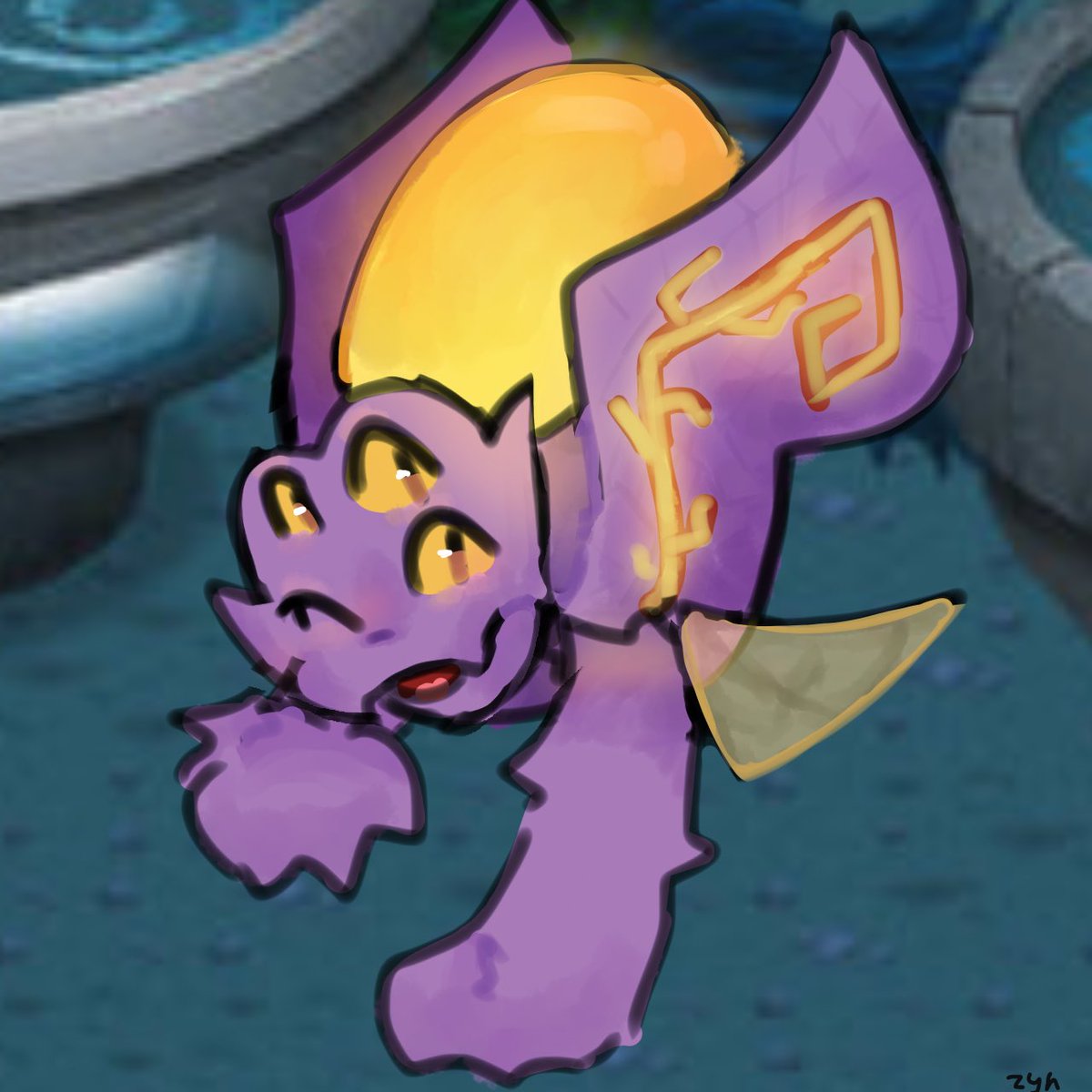 zynthyzin's tweet photo. Zynth drawing! #mysingingmonsters #wublin #zynth https://t.co/s4f7qvRfpE