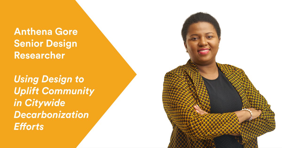 Please join our teammate, Anthena Gore, as she speaks at the Emerging Voices, Quick Takes, &amp; Lightning Talks on Saturday, October 21, 2:00 PM - 3:00 PM, at the Association for Community Design Annual Conference.

communitydesign.org/using-design-u…