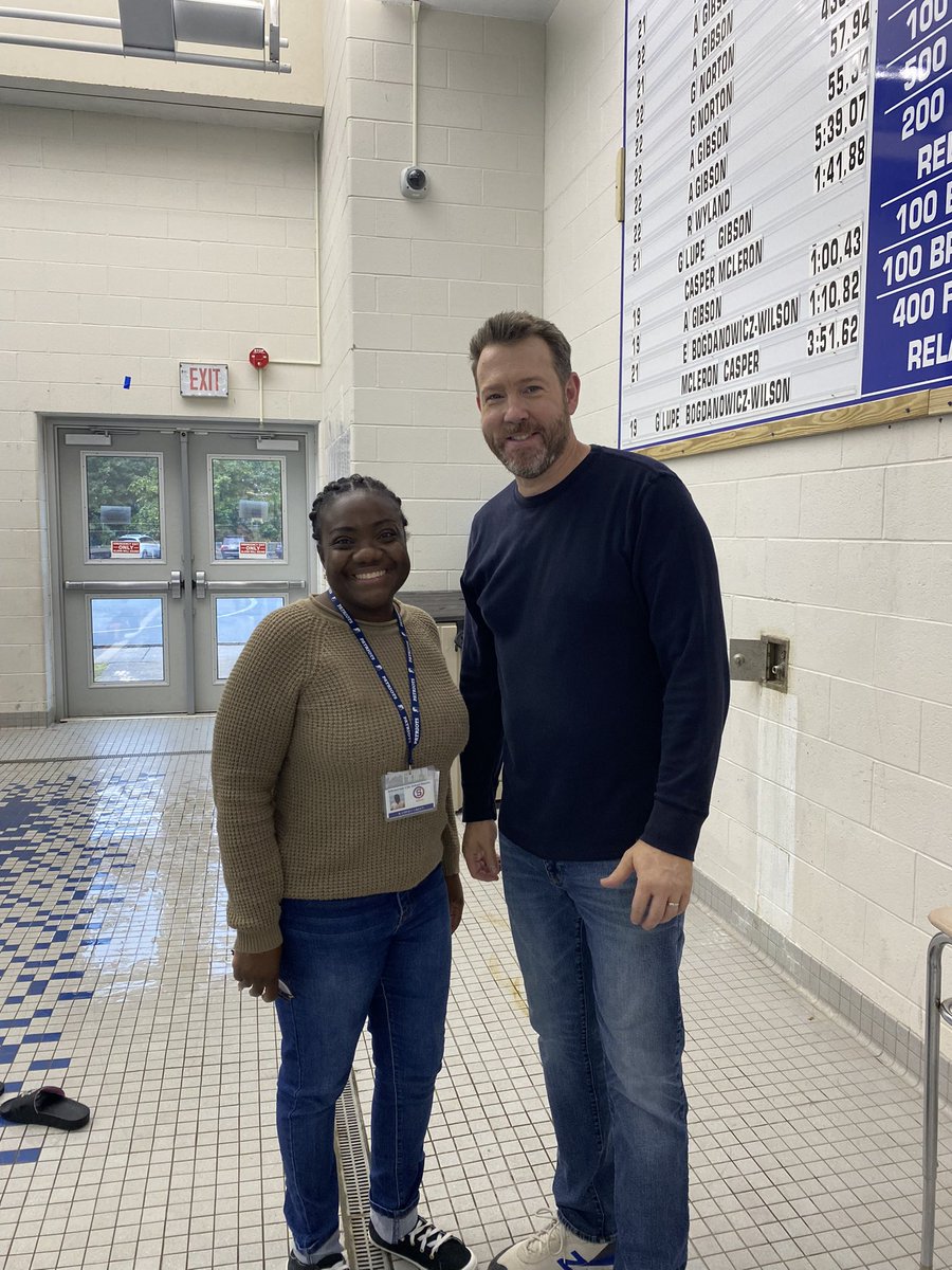 Our elementary swim program has started with a huge splash this year and could not be possible without the amazing support of all of our dedicated leaders! Thank you all for your trust, support, vision and passion! ❤️🤍💙 #leadershipmatters <a href="/ChisolmEd/">Dr. Lorenda Chisolm</a> <a href="/cphistory27/">Carmella G. Parente</a>